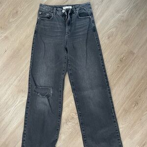 Garage High Rise Women Jeans - Dark Gray